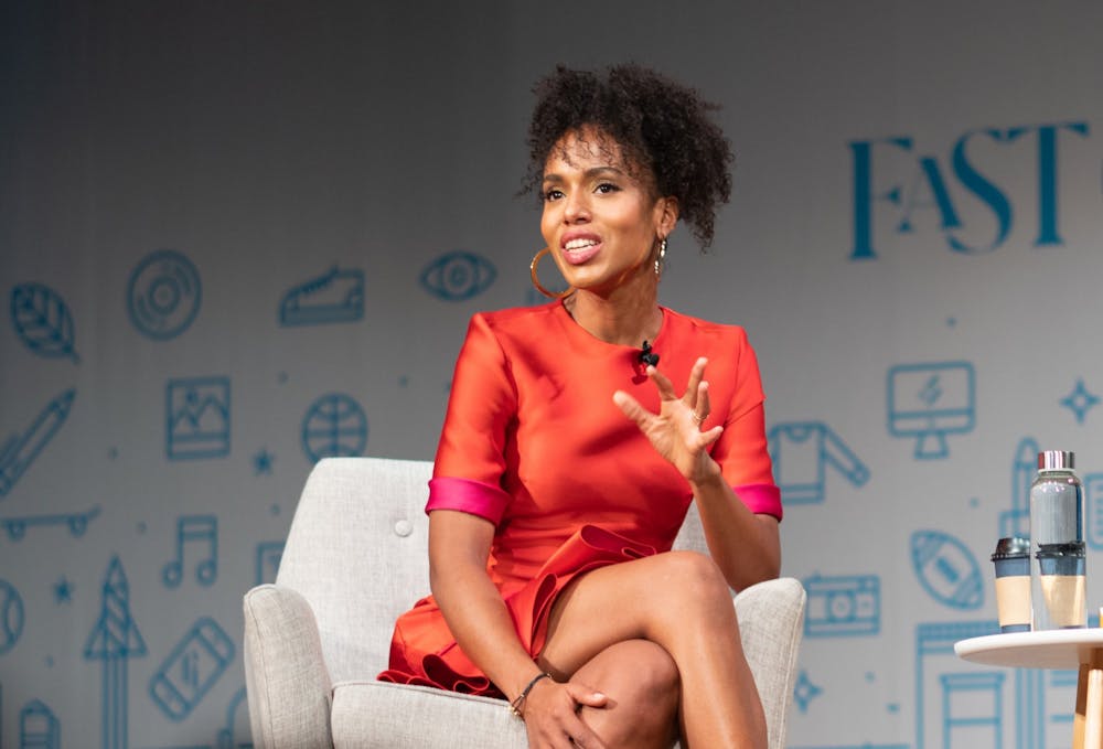 Kerry Washington, pictured in 2018 at the Fast Company Innovation Festival, leads a small cast in the new Netflix drama "American Son."