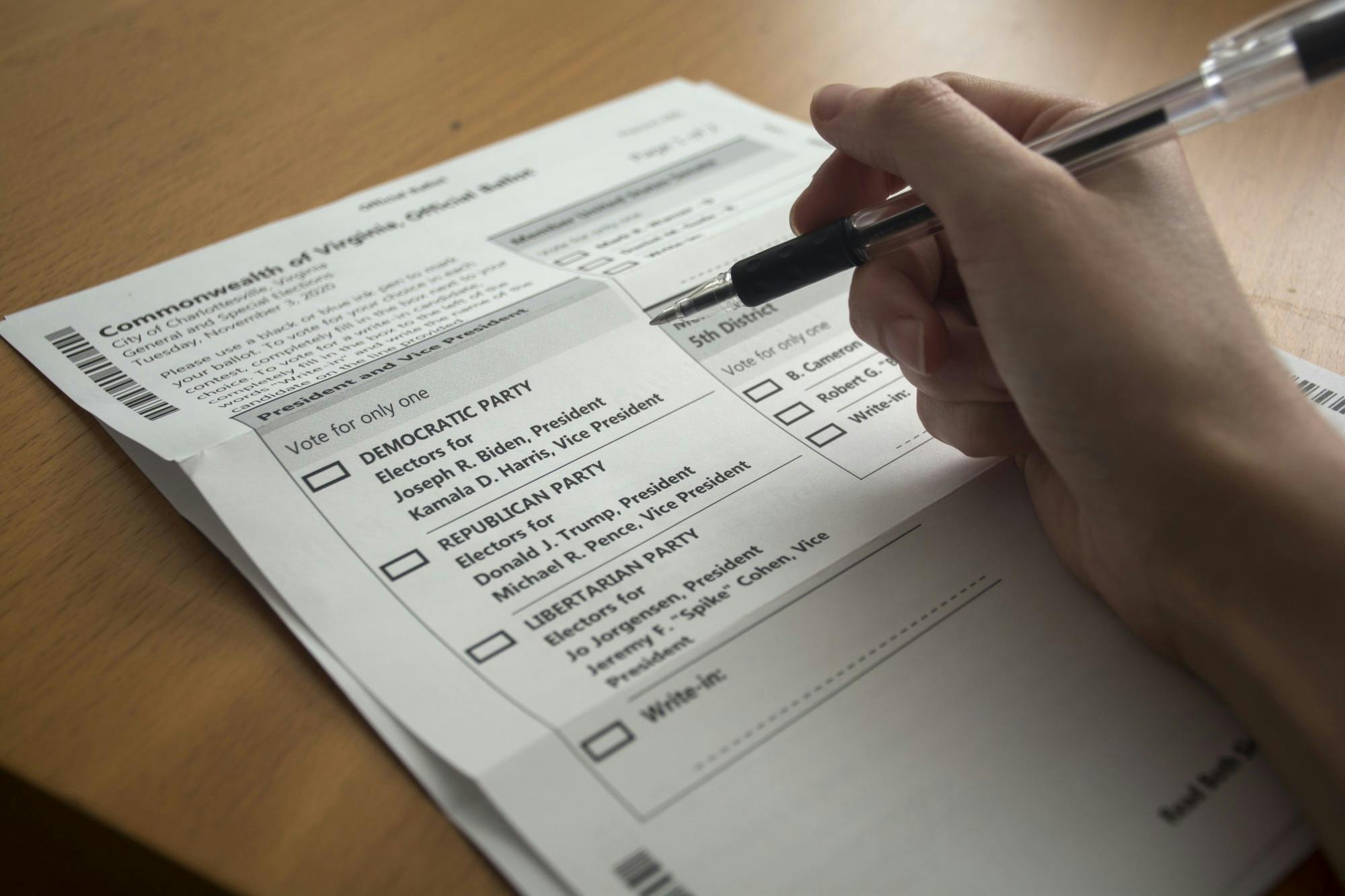 On the ballot are questions of racial justice and human rights, economic recovery, healthcare and the balance of the Supreme Court, among countless others.
