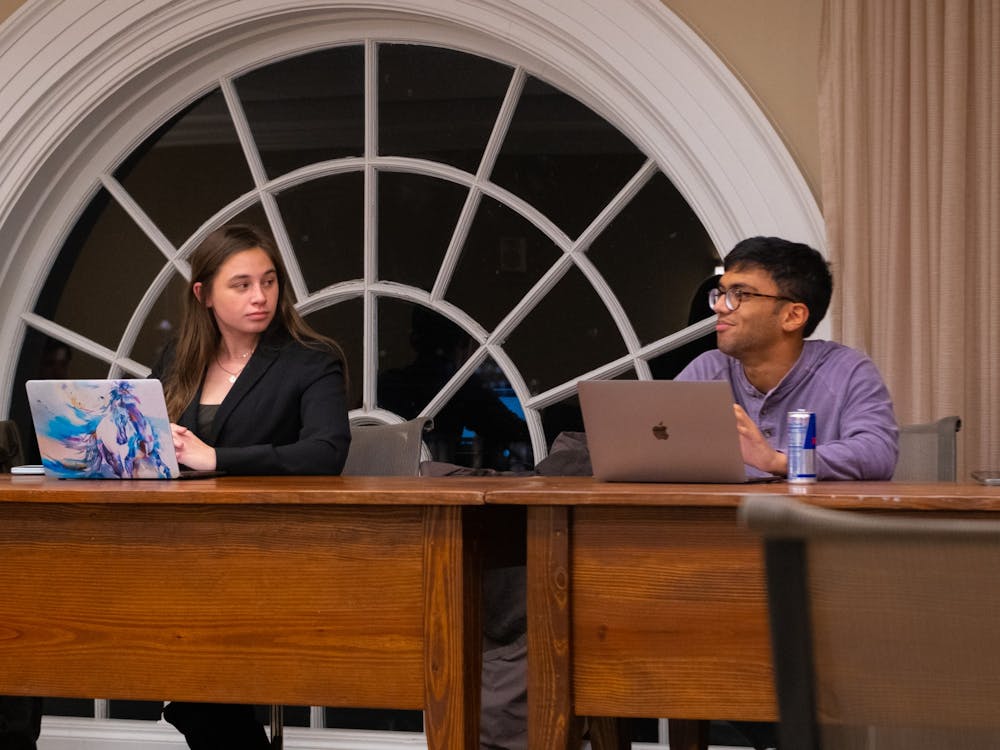 Sunday’s meeting was adjourned at its scheduled ending time of 8 p.m. The next Honor Committee meeting will be held Sunday at 7 p.m. in the Trial Room of Newcomb Hall. 