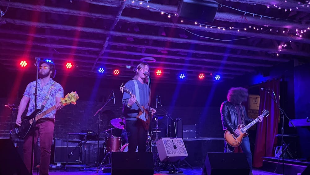 The band’s namesake — lead singer Jameson Tankersley — kickstarted the band’s performance with two energetic original songs, “Drive Me (Up the Wall)” and “Side Mission,” giving the crowd a taste of what was to come.