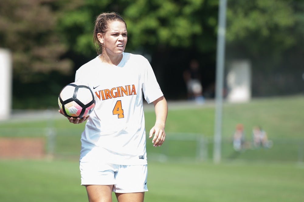Senior defender&nbsp;Meghan Cox and Virginia will look to take down No. 6 Duke Saturday.