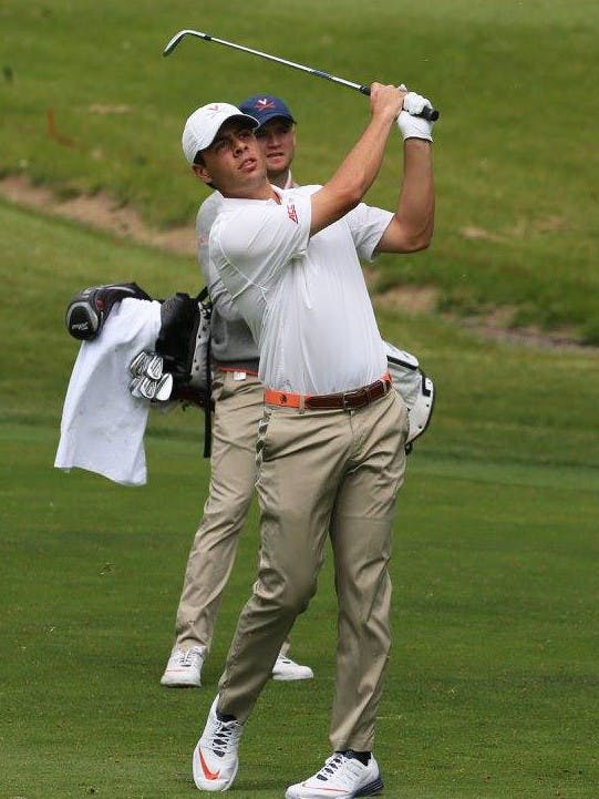 Senior Derek&nbsp;Bard tied for second at the&nbsp;Carpet Capital Collegiate in Dalton, Ga.