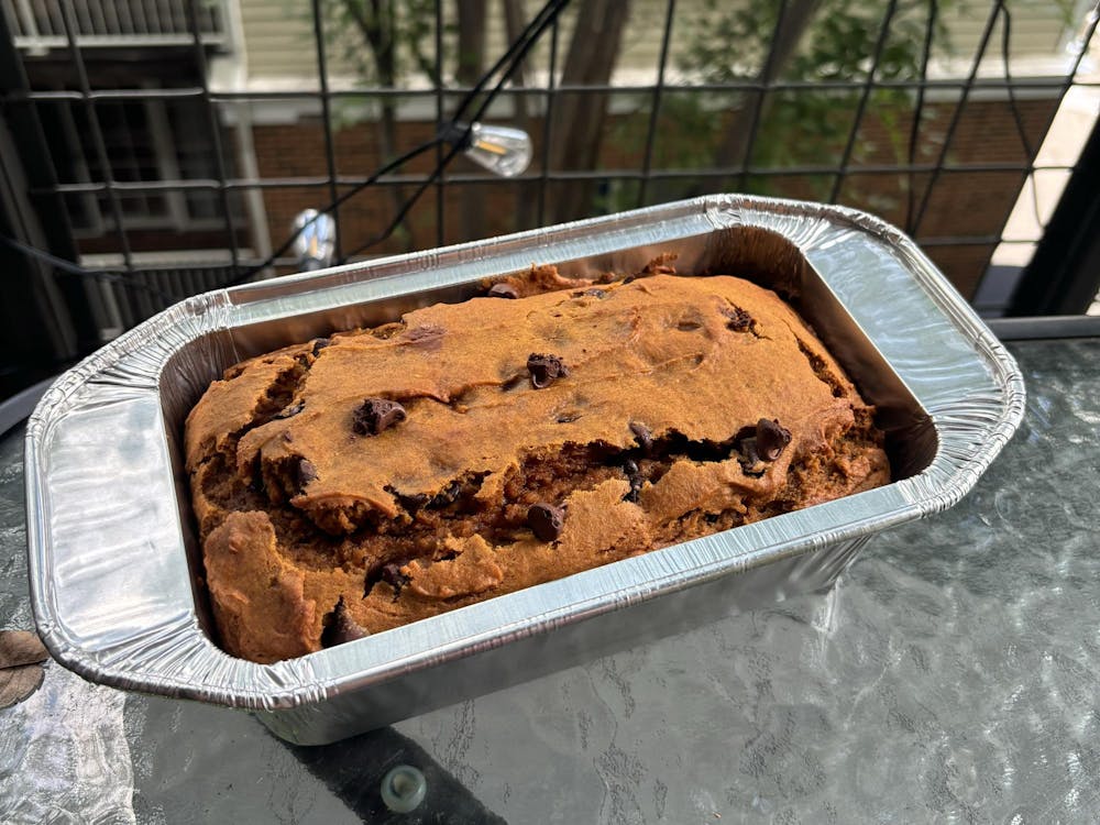 You can pair the bread with fruit and a morning cup of coffee or enjoy the loaf as a dinnertime dessert.