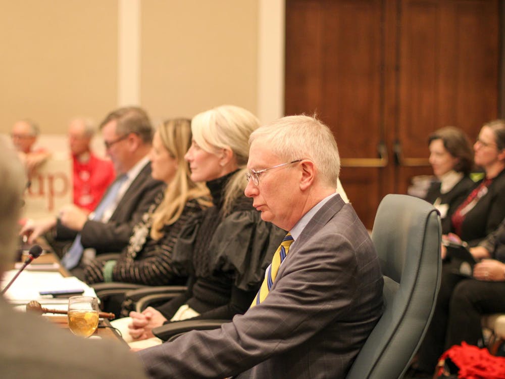 The Board of Visitors convened at their December meeting, photographed Dec. 5.