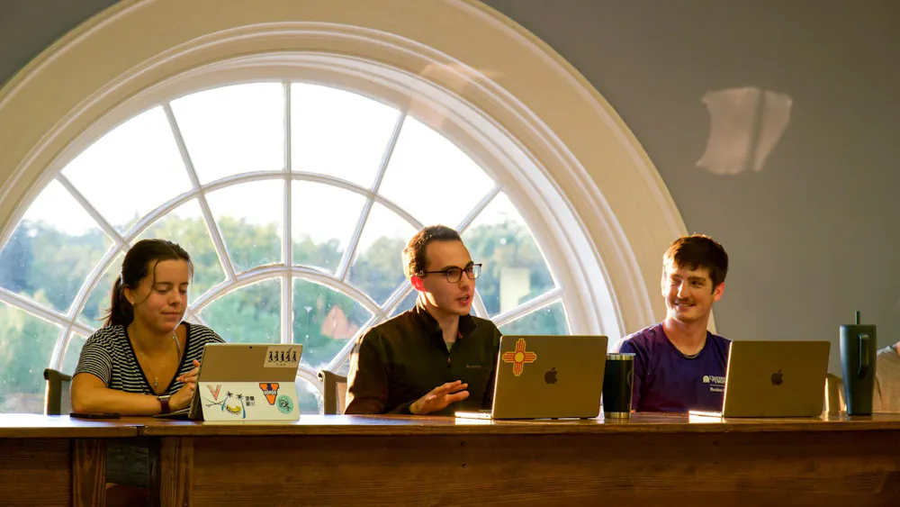 Honor Committee meeting, photographed Sept. 7, 2025.