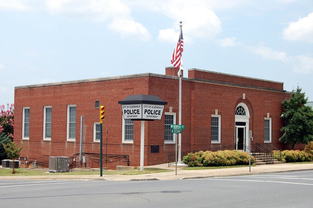 	<p>The Albemarle County Police Station</p>