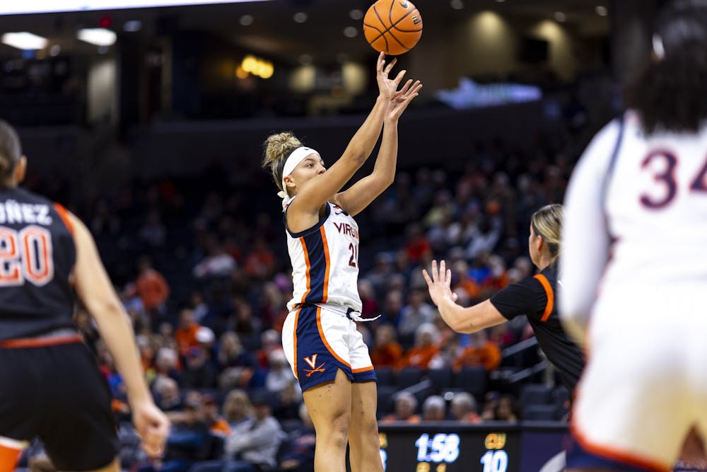 <p>Kymora Johnson finished with a game-high 26 points on six made three-pointers.</p>