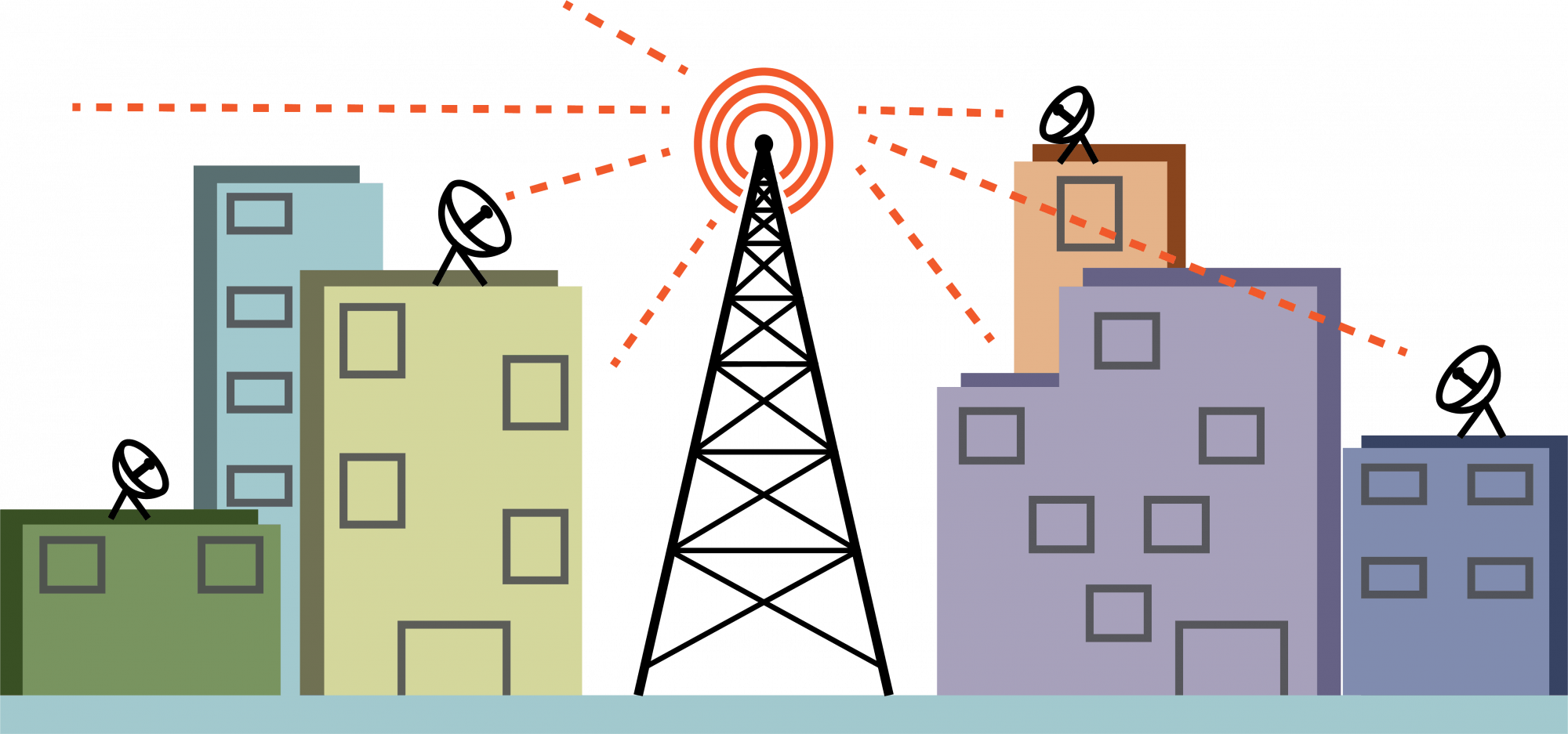 The fifth-generation network, or 5G, is a wireless platform that increases connection speeds and uses a different part of the electromagnetic spectrum.