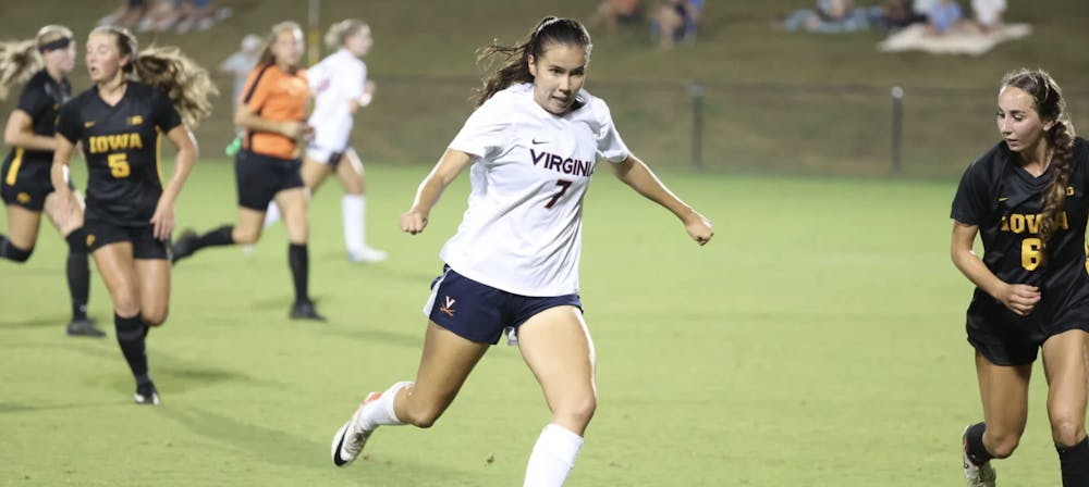 Sophomore midfielder Yuna McCormack started in every game for Virginia last season.