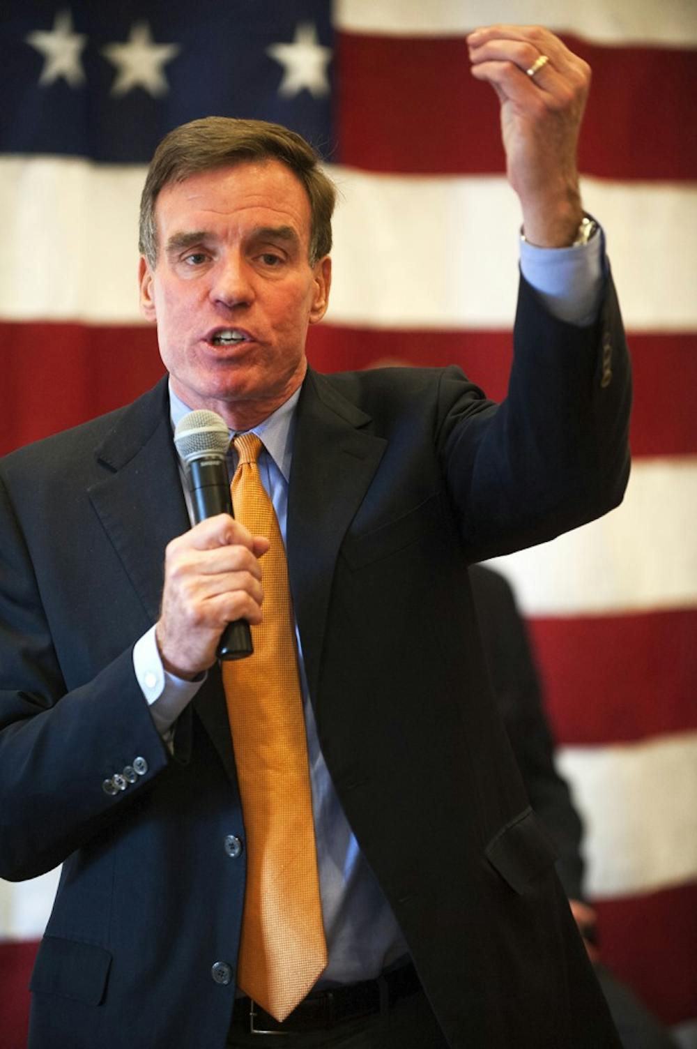 <p>Senator Warner discussed a new bill addressing sexual assault college campuses </p>