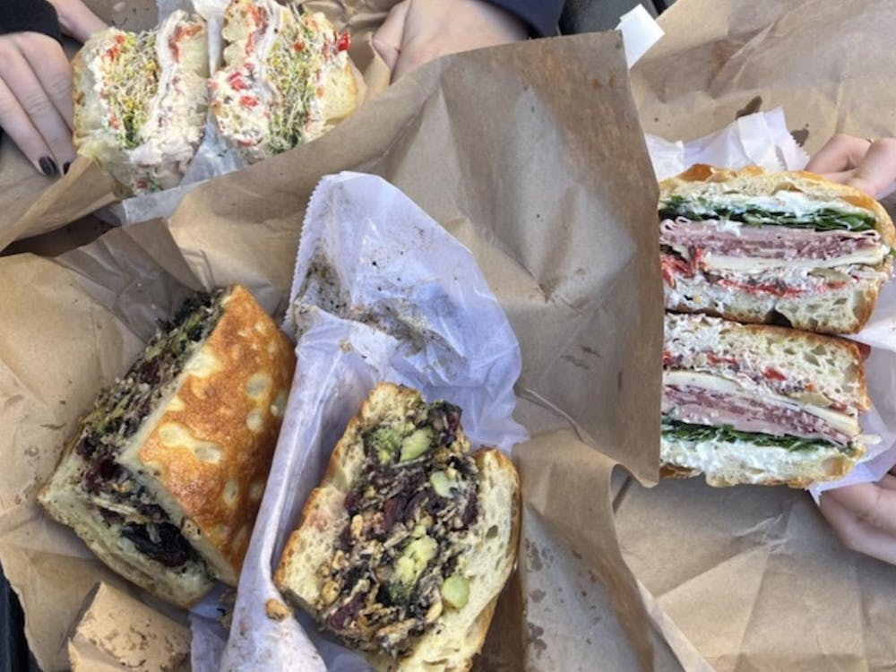 Each sandwich is created on fresh, homemade focaccia bread that is oiled and salted in a manner that would make my Nonna proud.