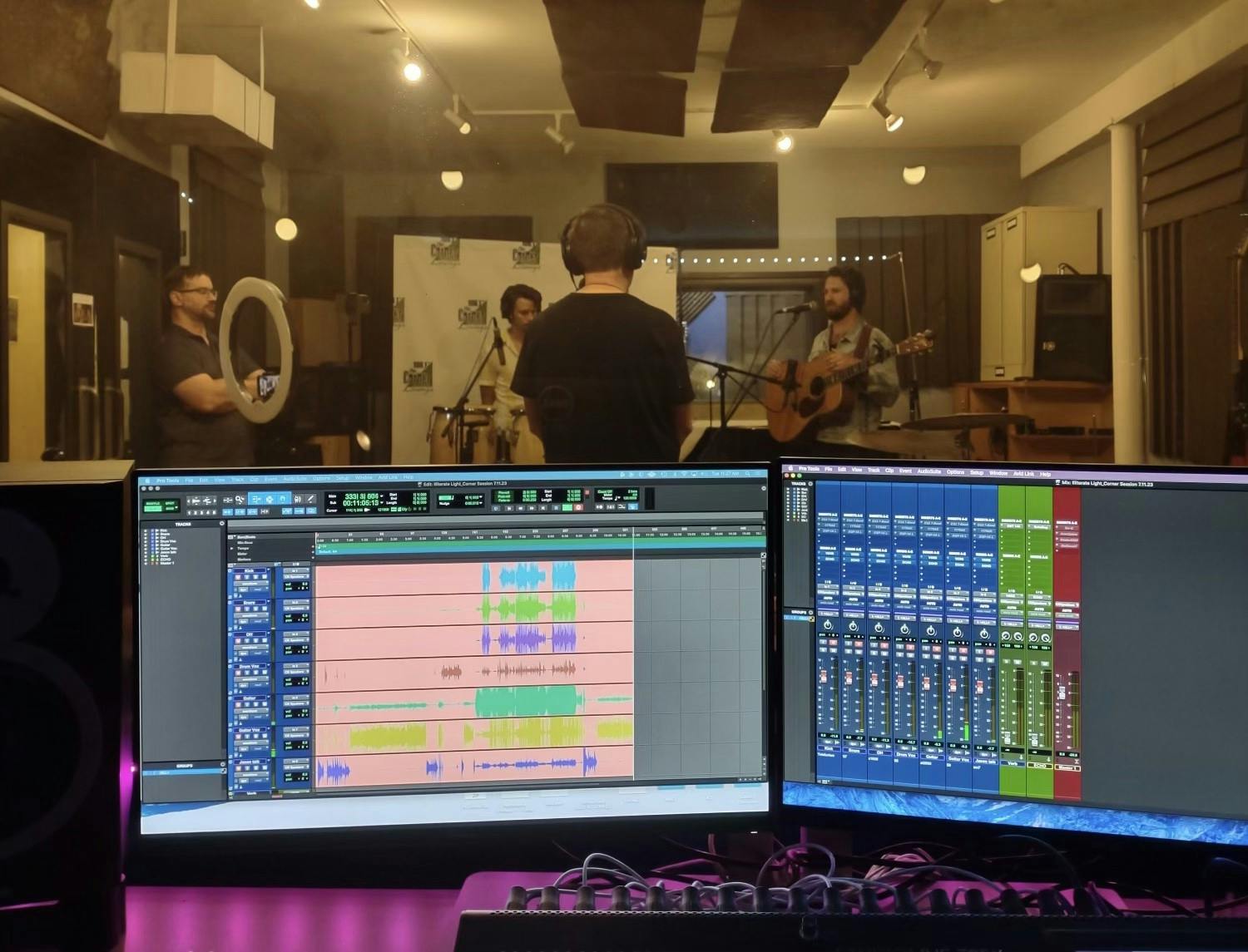 With a gorgeous performance space lined with mesmerizing stained-glass windows, lively beat production spaces donned with neon signs and rooms for students to jam with their bands in, members are provided with a way to explore every facet of music.