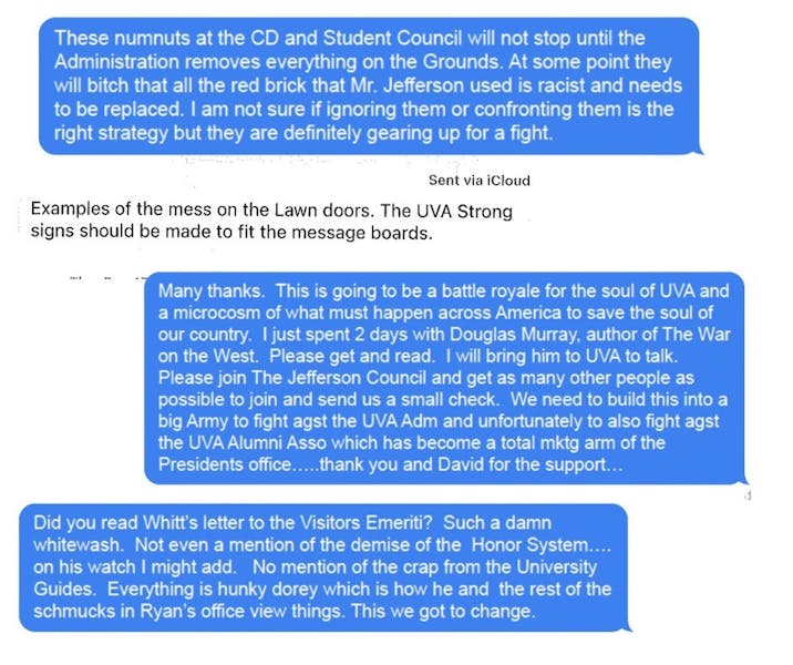 Bert Ellis threatens to “raise hell with the BOV” in text messages to