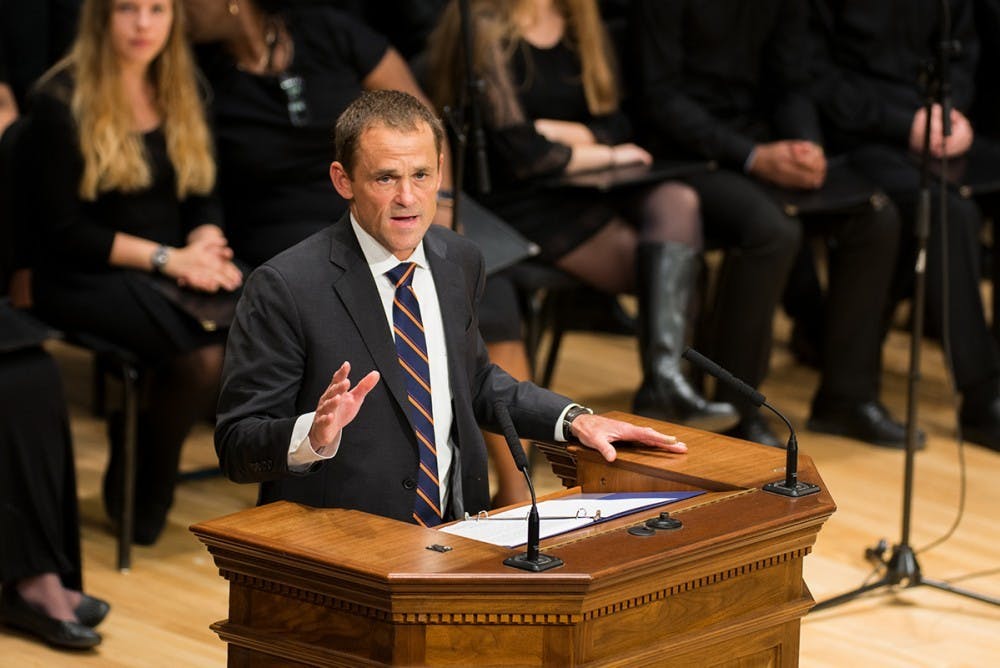 University President Jim Ryan outlined his priorities for the University in an interview with The Cavalier Daily on Sept. 11.&nbsp;