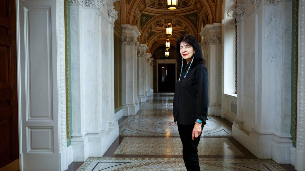 Joy Harjo is the first Native American to serve as poet laureate and is a member of the Muscogee Creek Nation.&nbsp;