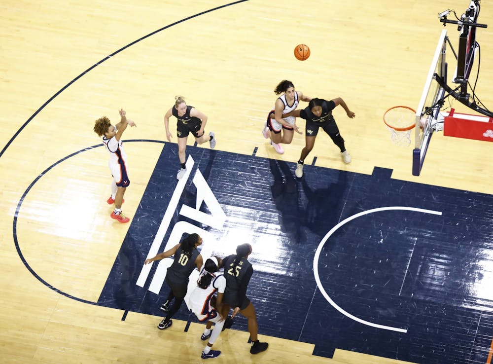 Junior guard Paris Clark attempts a free throw.