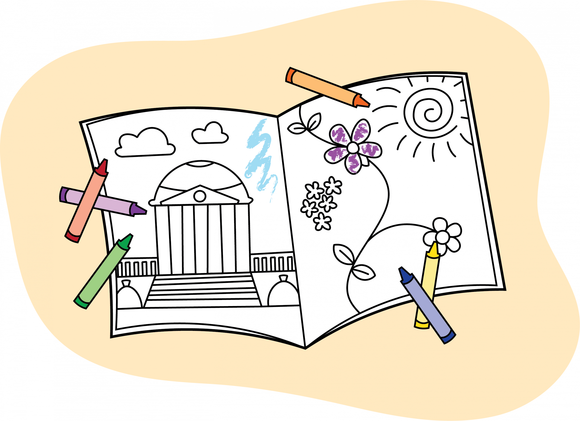 Try a new hobby — like drawing — in the time between your remote classes.