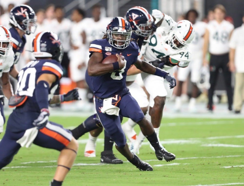 <p>The Virginia offense was held to zero touchdowns for the first time all season.</p>