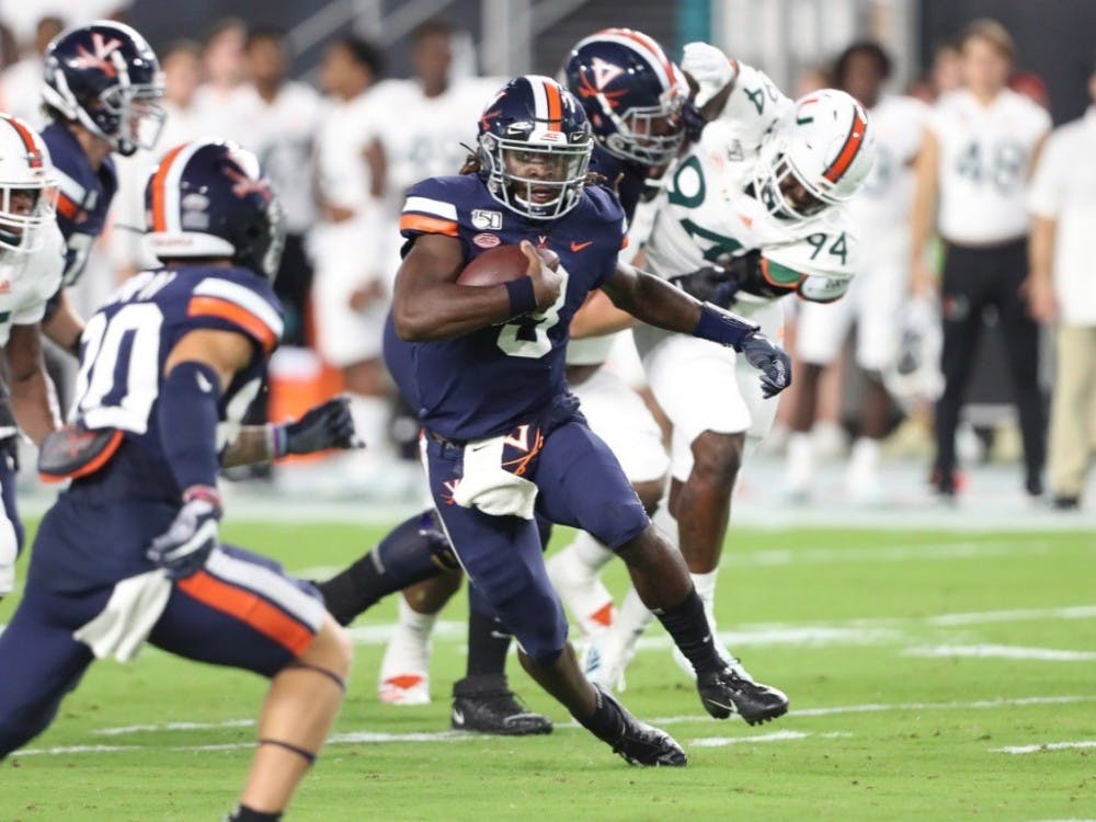 The Virginia offense was held to zero touchdowns for the first time all season.