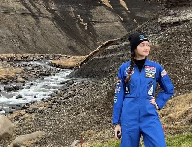 This passion for STEM quickly honed into a particular fascination with all things outer space, leading her to launch multiple science start-ups, attend various international space conferences and more