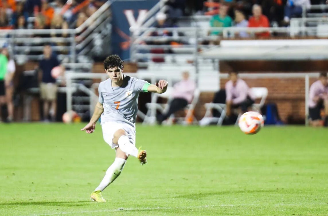 Junior forward Leo Afonso delivered the game-winning goal in the 63rd minute for the Cavaliers Saturday night.