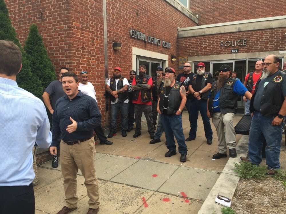 <p>Jason Kessler held a press conference Wednesday where he said the counter-protesters at the KKK rally spurred police use of tear gas.&nbsp;</p>