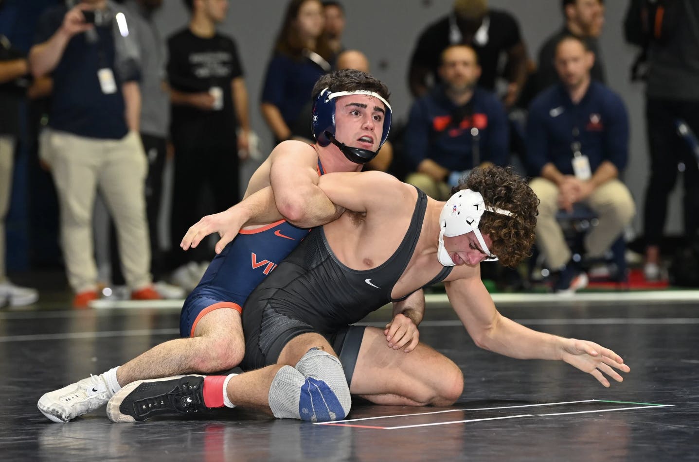 A brutal road stretch has yielded largely good results for Virginia wrestling.