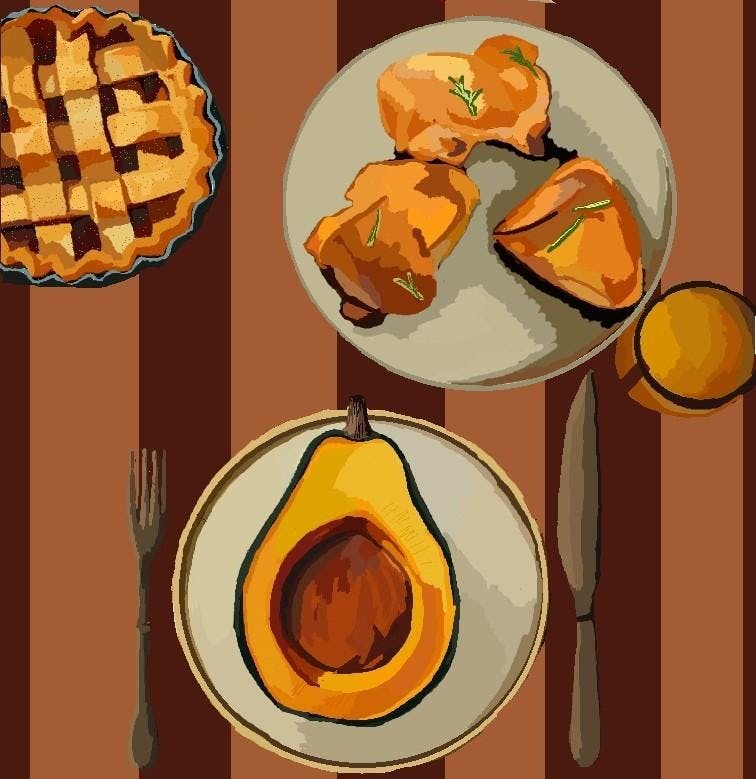 I try to bring these comforting flavors to my life at the University, and share this slice of home with friends to get into the fall spirit.