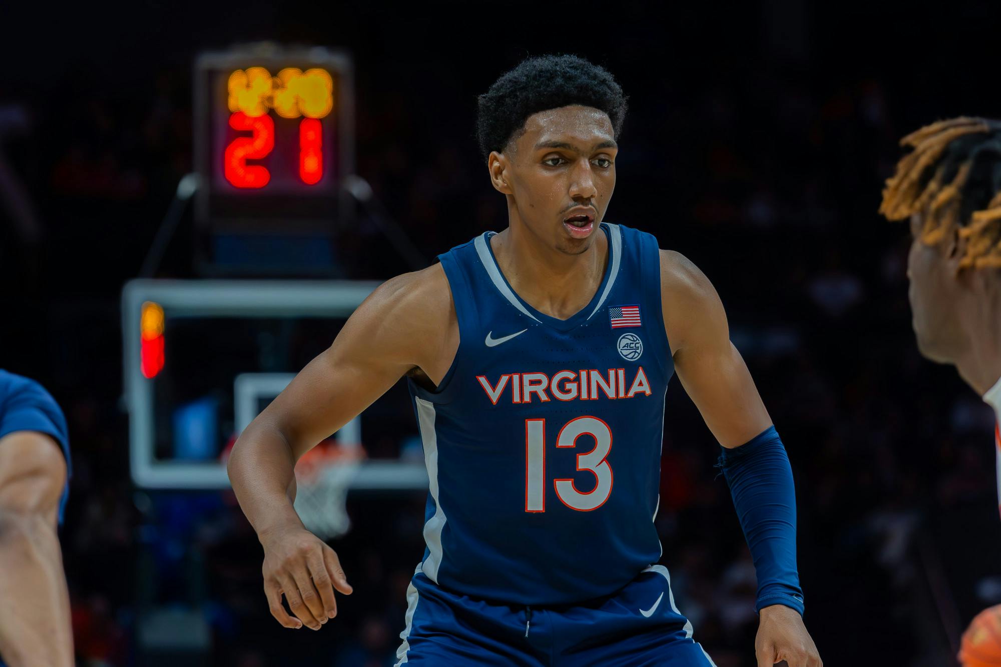 Dunn led all Virginia scorers with 13 points on the night.