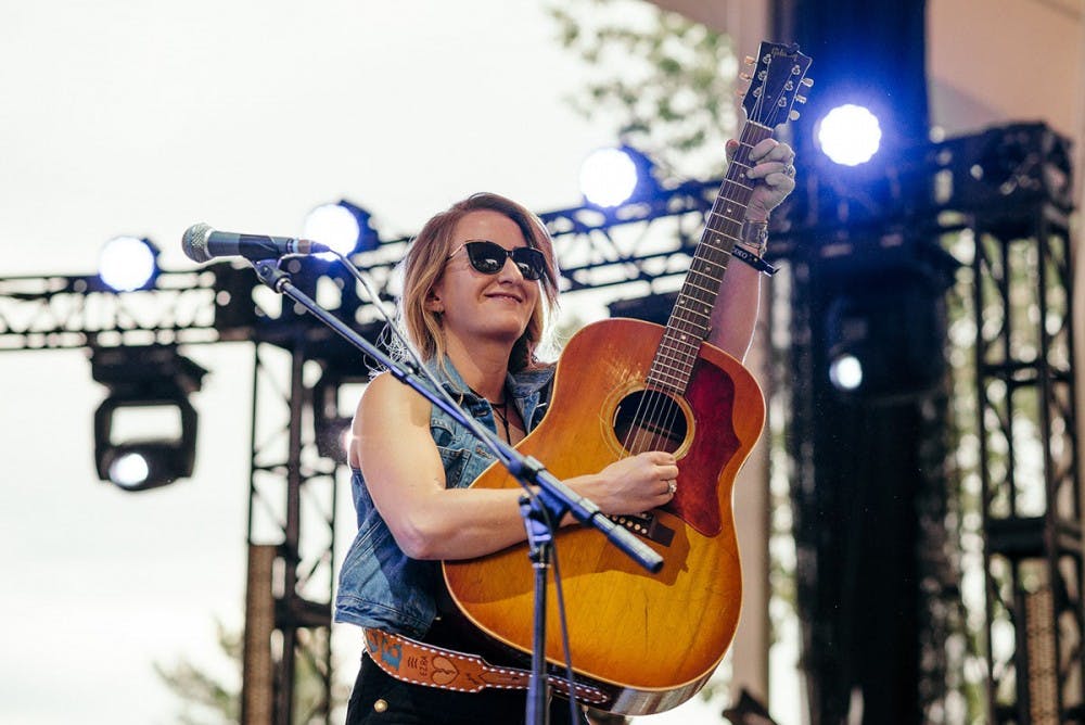 <p>Margo Price's sold-out show at the Jefferson Saturday showed off the country artist's musical talent and political savvy.</p>