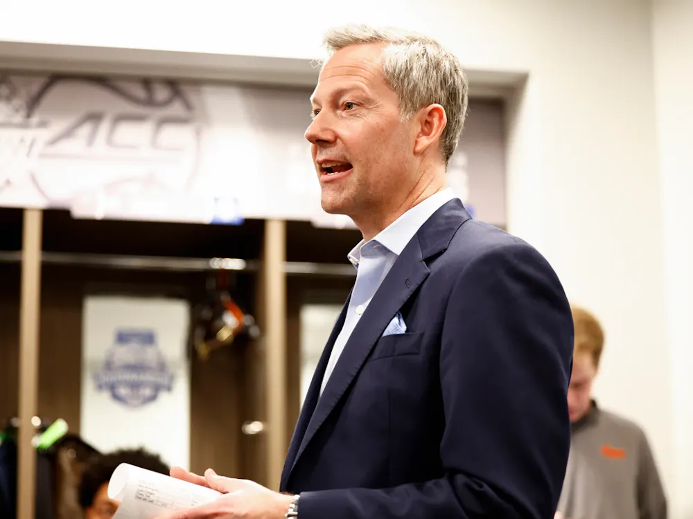 Odom's Cavaliers played in the ACC Championship last season and won their first NCAA Tournament game since 2019.