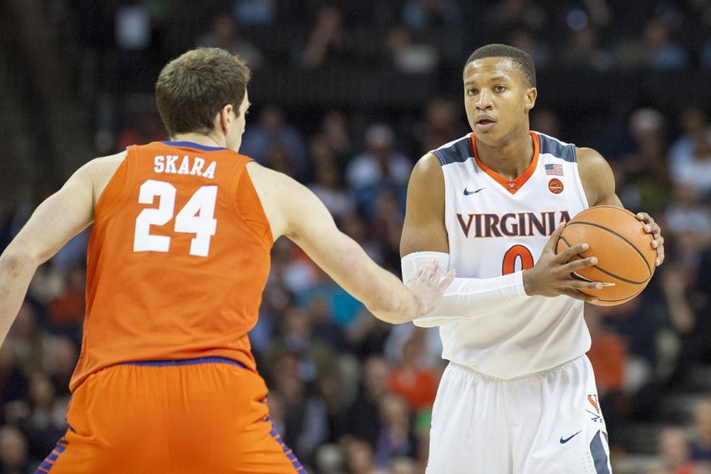 After never playing a game his first year, Devon Hall went on to be a leader for the Virginia men's basketball team.