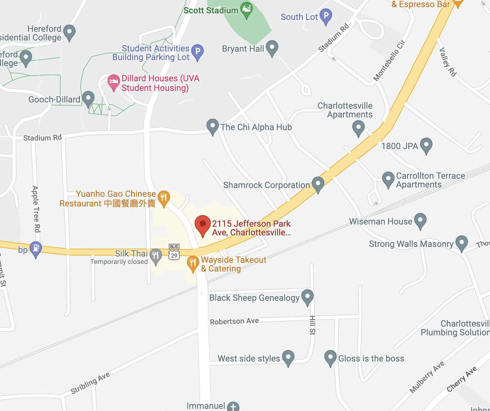 The 20 year-old male suspect brought a knife into a business then fled to Maury Avenue. According to a witness, he wore blue jeans, a t-shirt and a black jacket.