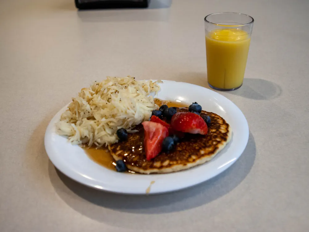 Runk offers plenty of fresh items to choose from, making it a great way to start the day. 