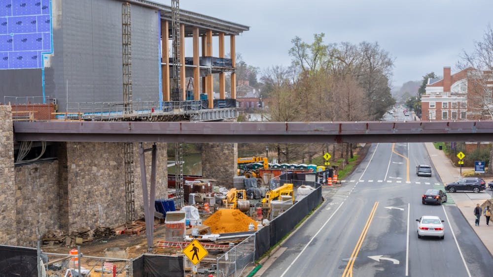 The worker died last month after falling from the west connector bridge to the Ridley Building. 