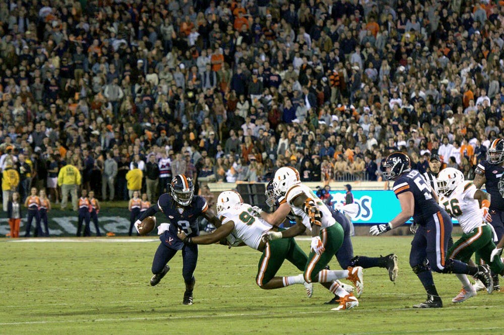 Ting Wi-Fi did not work throughout the Saturday game, in which Virginia upset Miami 16-13.&nbsp;