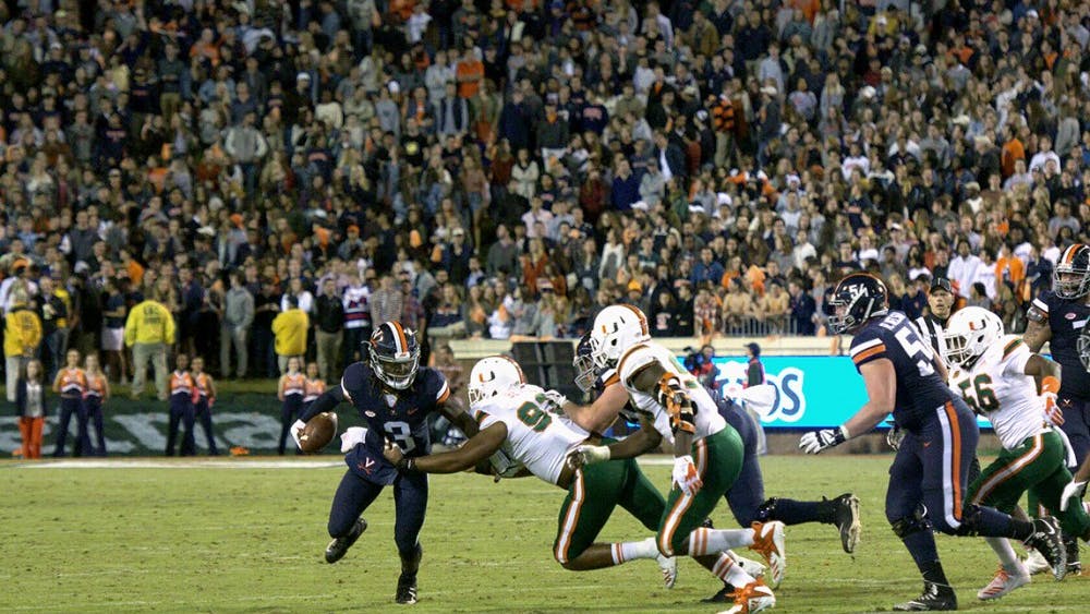 Ting Wi-Fi did not work throughout the Saturday game, in which Virginia upset Miami 16-13.&nbsp;