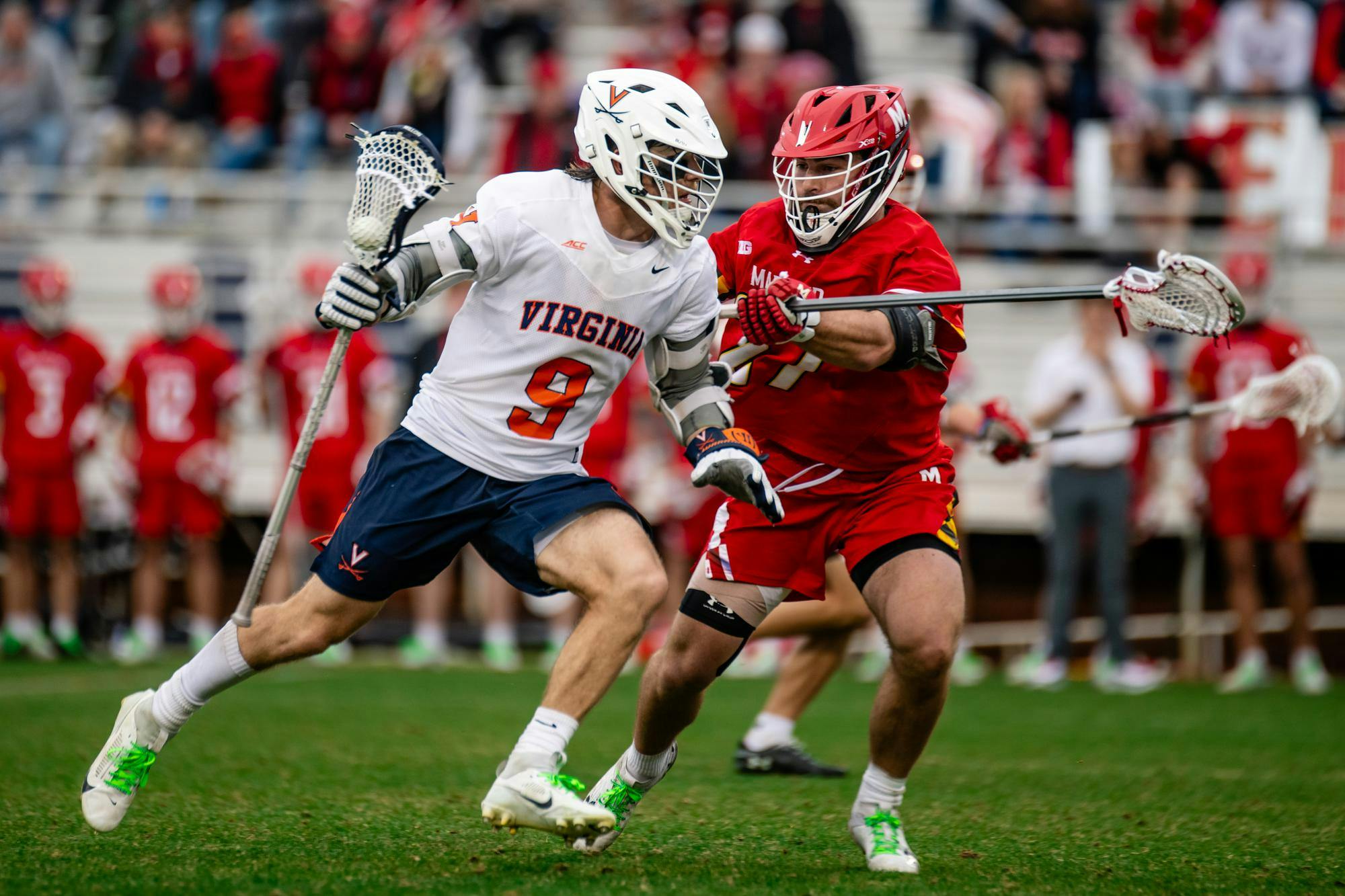 Sophomore attackman McCabe Millon was supposed to be Virginia's superstar, but he has not yet managed to fill the hole left by Connor Shellenberger.