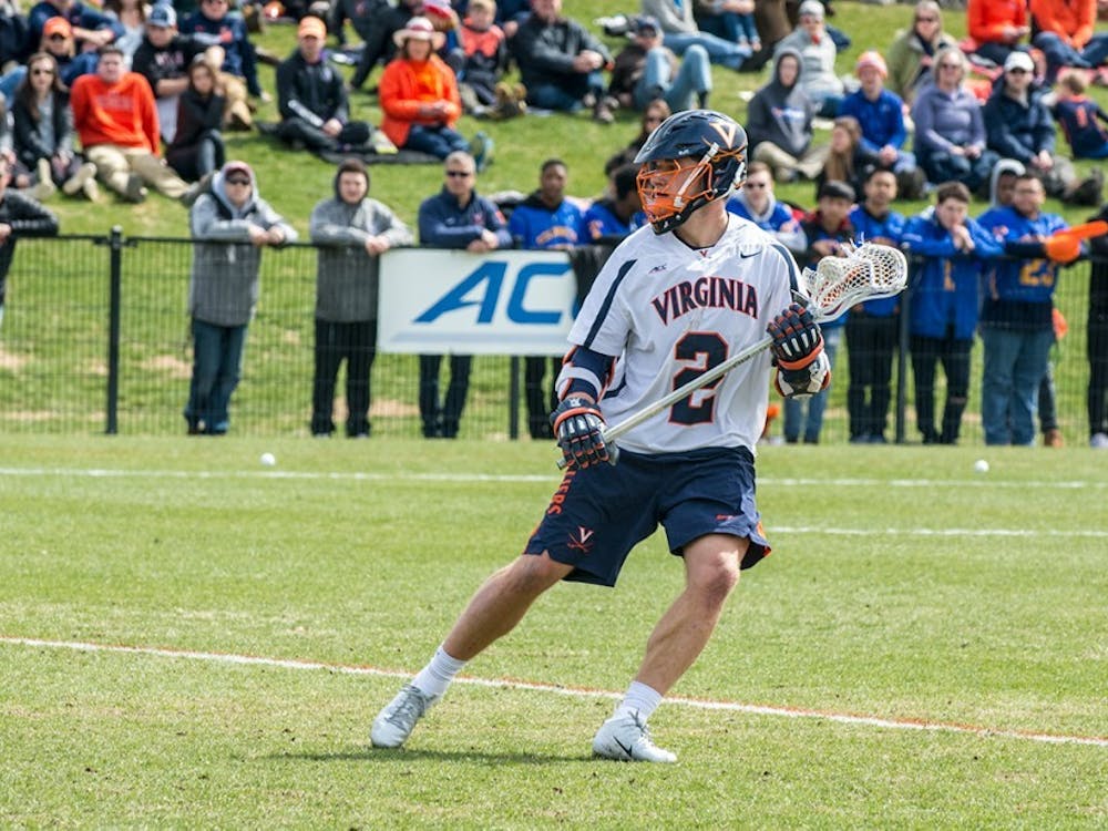 Sophomore attackman Michael Kraus has been particularly dominant for the Cavaliers this year, with 59 points on the year — 32 goals and 27 assists.