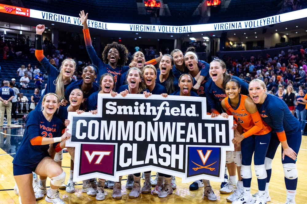 <p>The Cavaliers will attempt to sweep the Commonwealth Clash series when they travel to Blacksburg Nov. 25.</p>