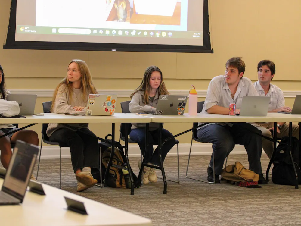 Student Council general body meeting, photographed Sept. 23, 2025.