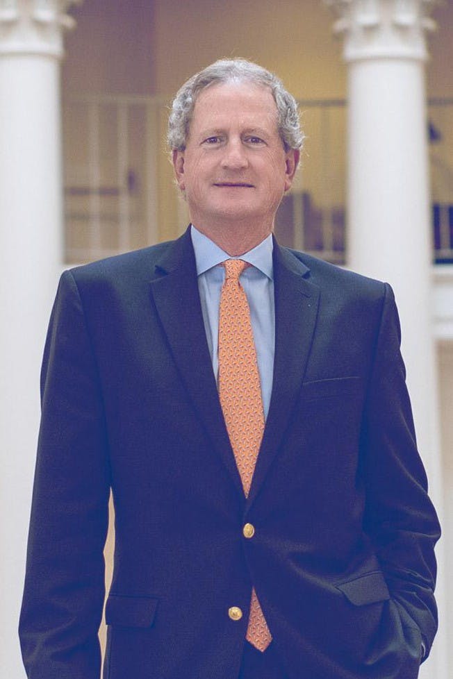 President Teresa Sullivan announced Peter M. Grant II as chair of the Third Century Campaign Wednesday.