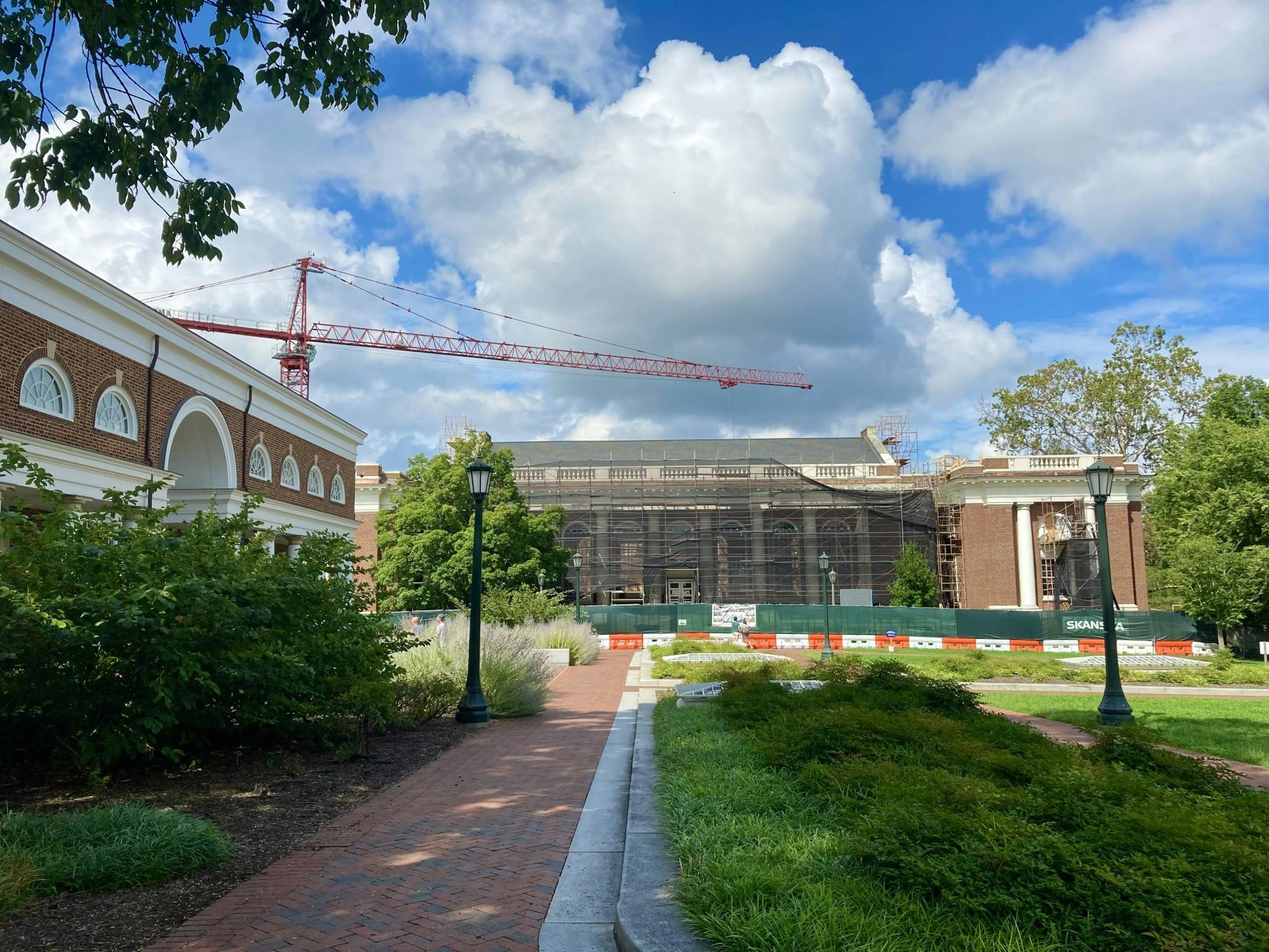 Besecky applied for an internship at a company in the midst of renovating one of her favorite buildings on Grounds — Alderman Library.