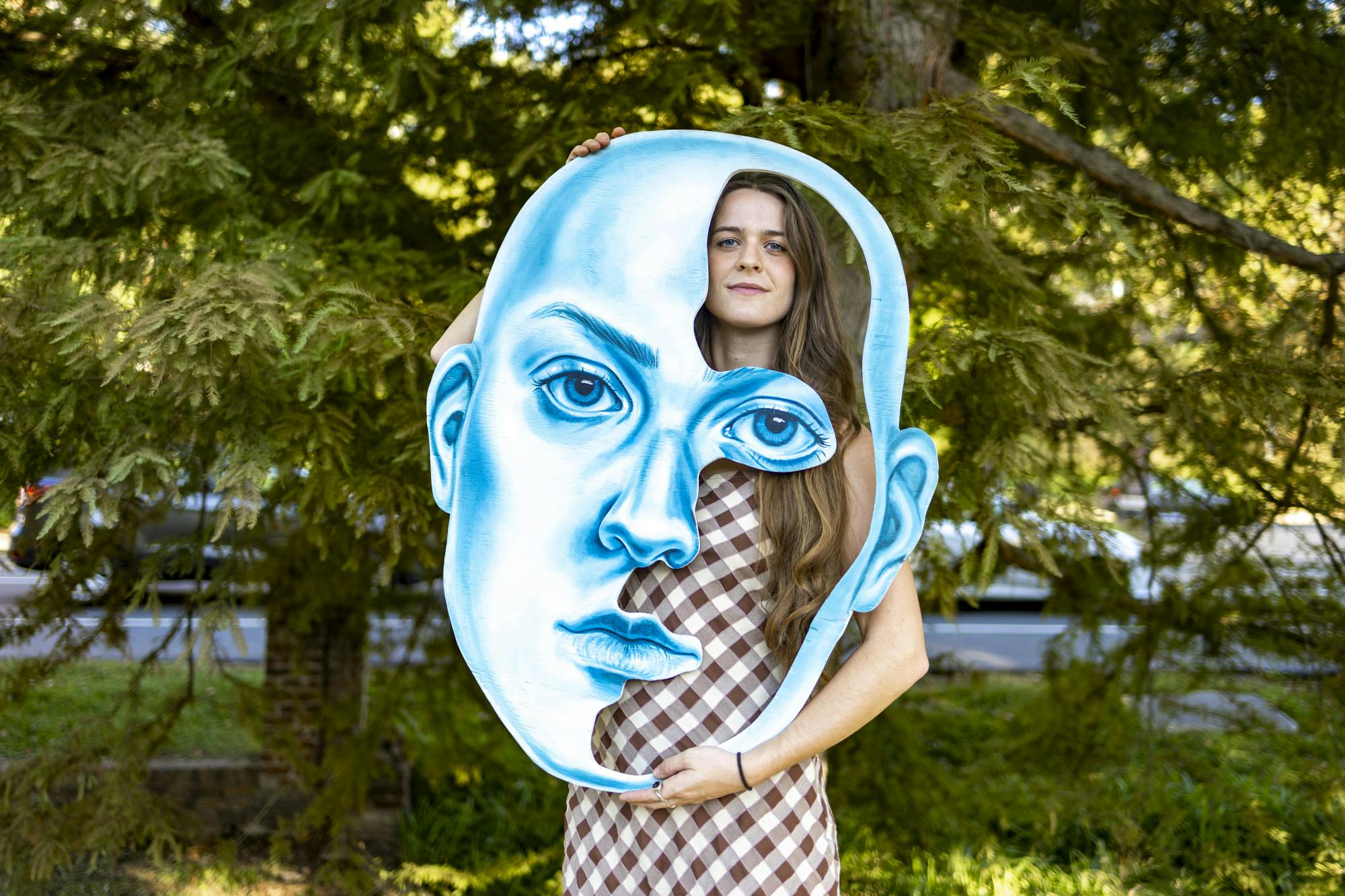 One of Wingate’s proudest accomplishments recently was bringing a collaborative sculpture that she designed and painted to Burning Man, an art festival in Black Rock City, Nevada.