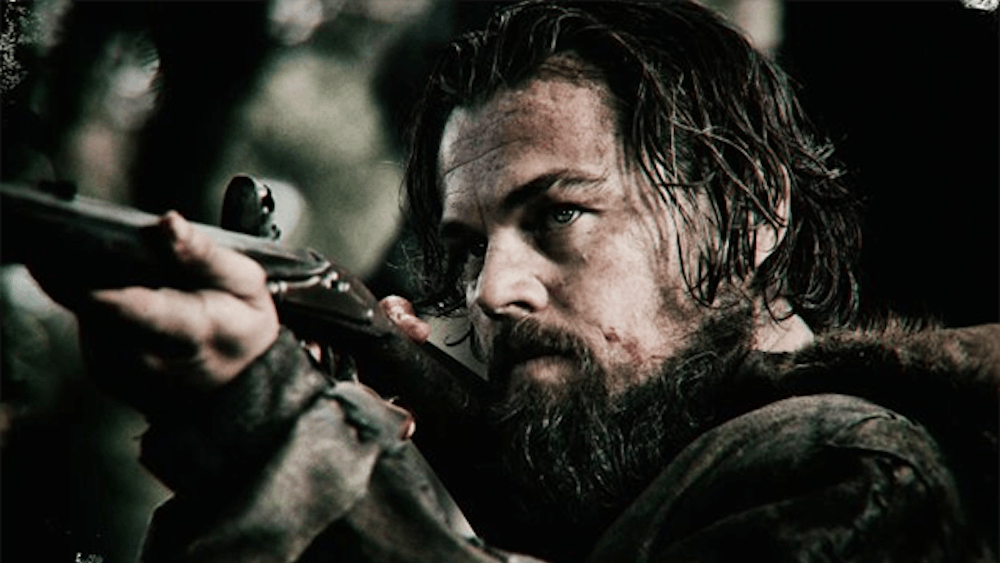 Leonardo&nbsp;DiCaprio's Hugh Glass in action