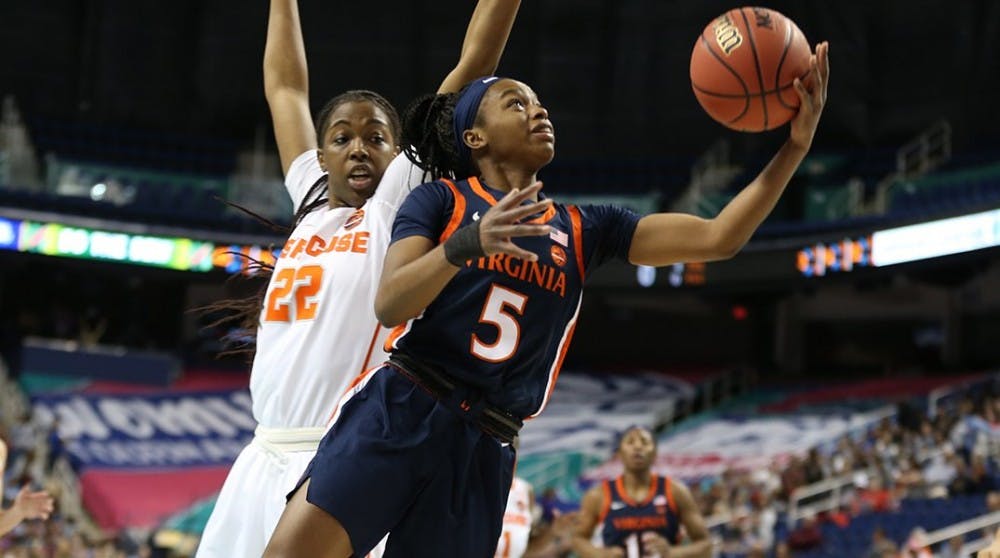 Sophomore guard Khyasia Caldwell's emergence as a scoring option has added another dimension to the Virginia offense.