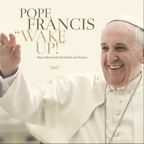 The Pope, eschewing all conventions of prog rock album art