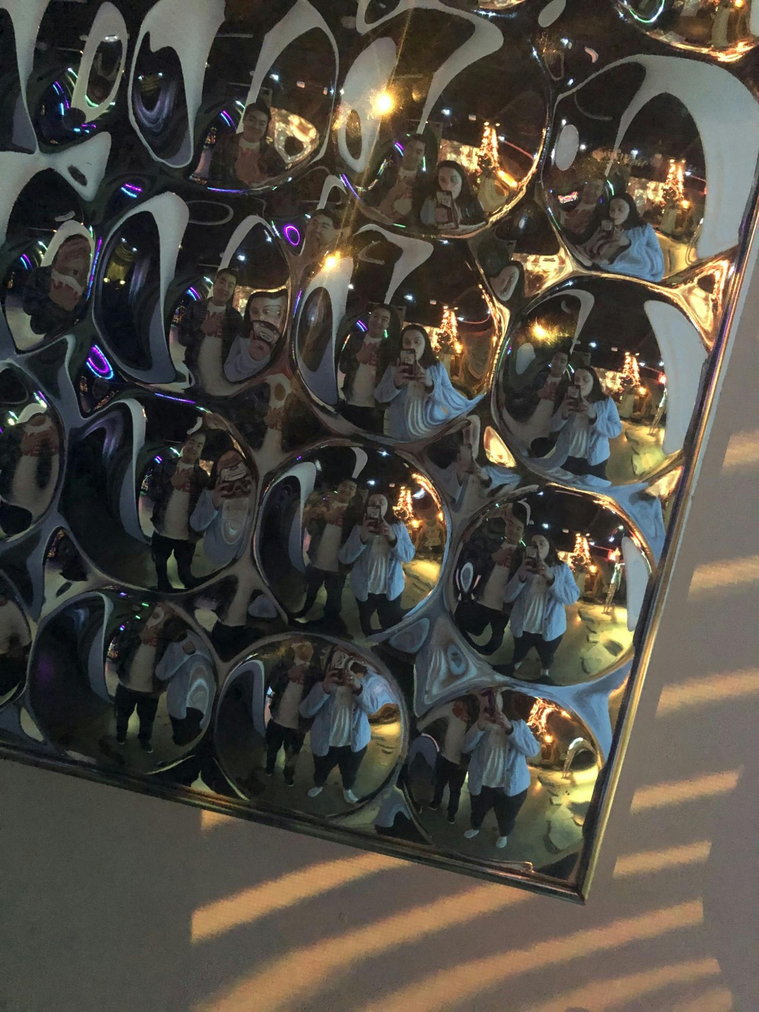 "We walked in, and it was very “Alice in Wonderland”-like. So there was a lot of interactive art, there was a maze where you could follow it with a light. It was pretty cool."&nbsp;