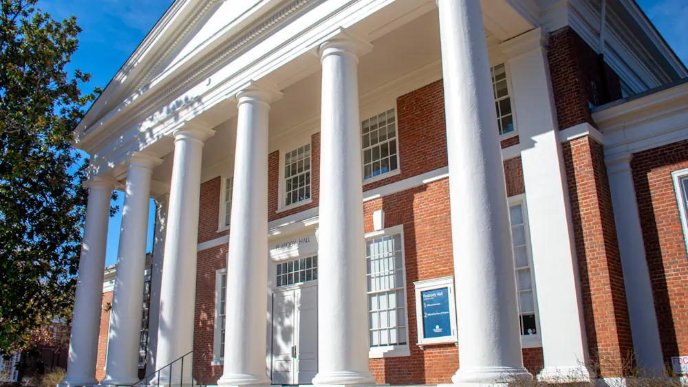 Peabody Hall, photographed Feb. 7, 2024.