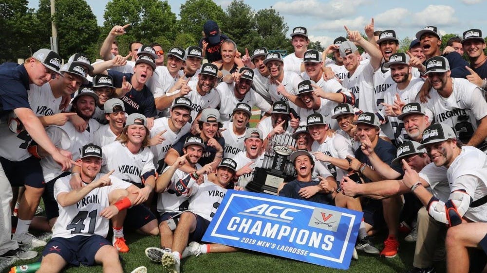 The Virginia men's lacrosse team won their 18th ACC title and first since 2010 after beating Notre Dame 10-4 Saturday afternoon.